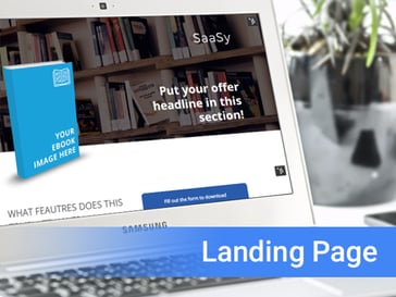 SaaSy Landing Page Hubspot Template