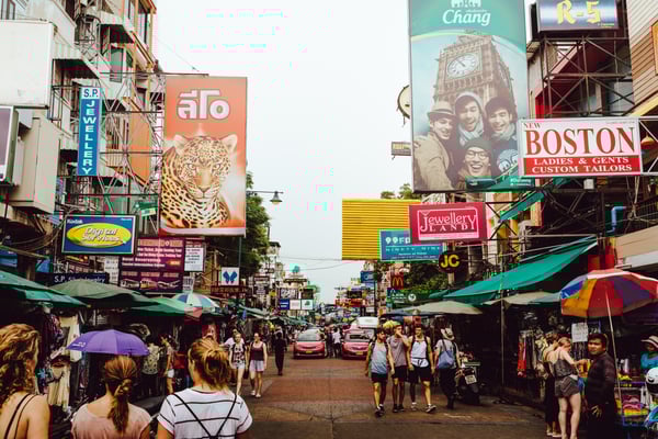 marketing messages in different languages